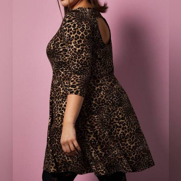 Torrid Betsey Johnson leopard dress - Picture 3 of 5